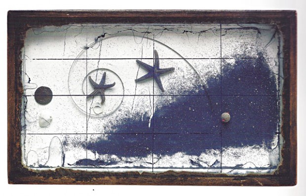 9 Joseph Cornell, Untitled (Blue Sand Tray with Starfish), c. 1952 1952