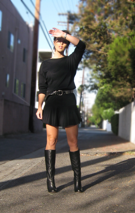 lbd with boots