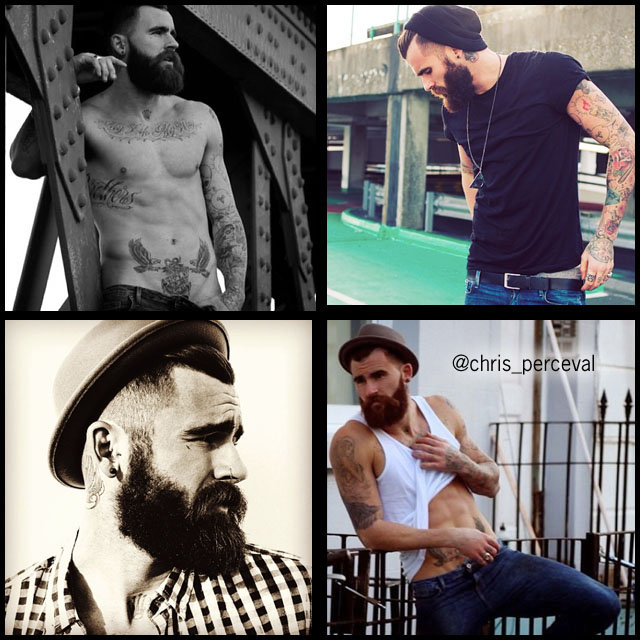 #BeardModel Chris Perceval