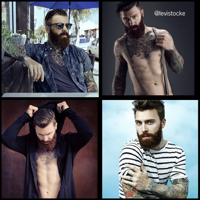 #BeardModel Levi Stocke