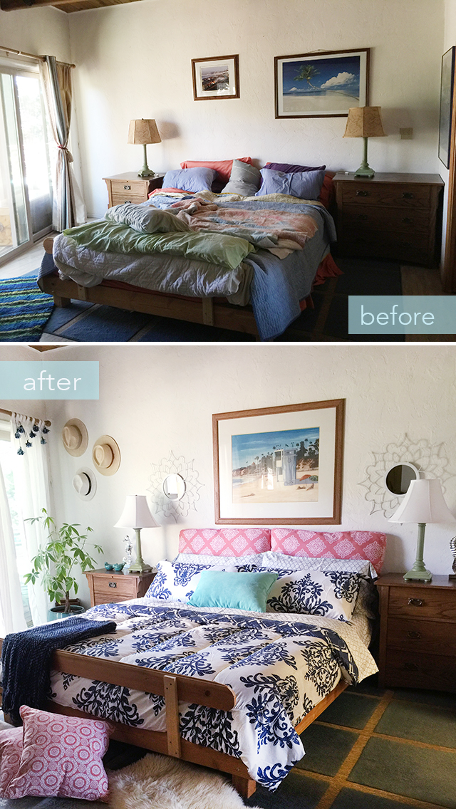 Bedroom makeover BEFORE-AFTER