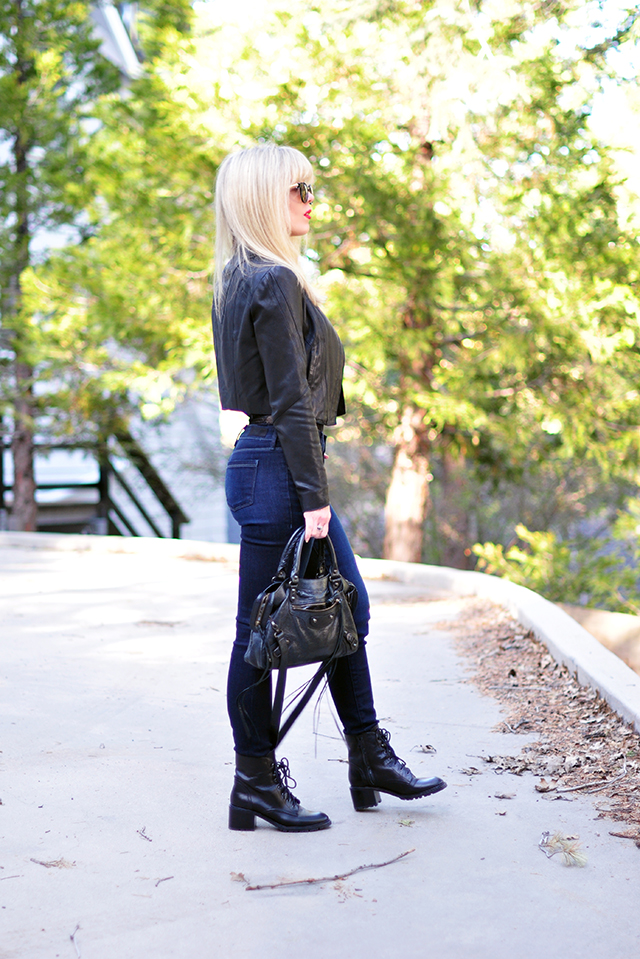 Black and navy_Denim and leather