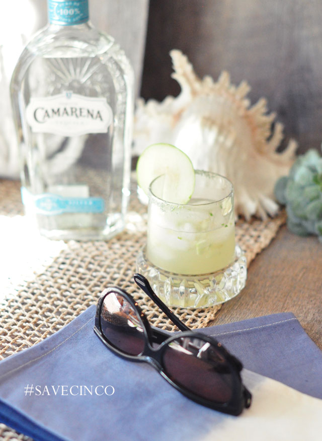 Camarena Refreshing tequila cocktail -SAVECINCO