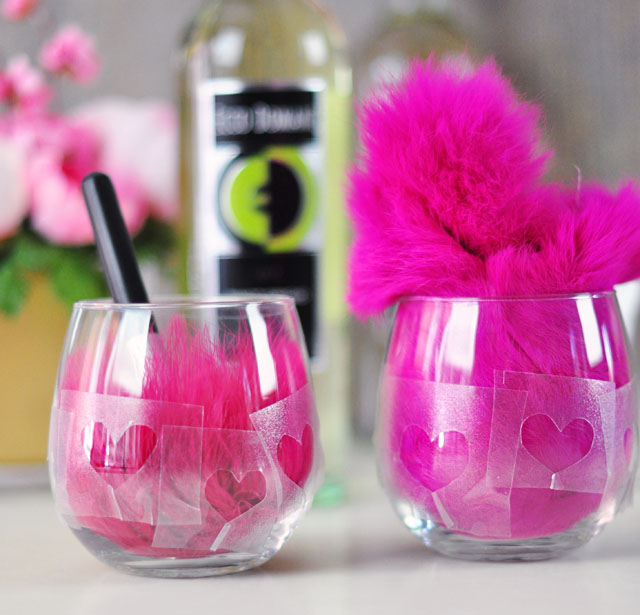 DIY Etched Wine Glasses - 3