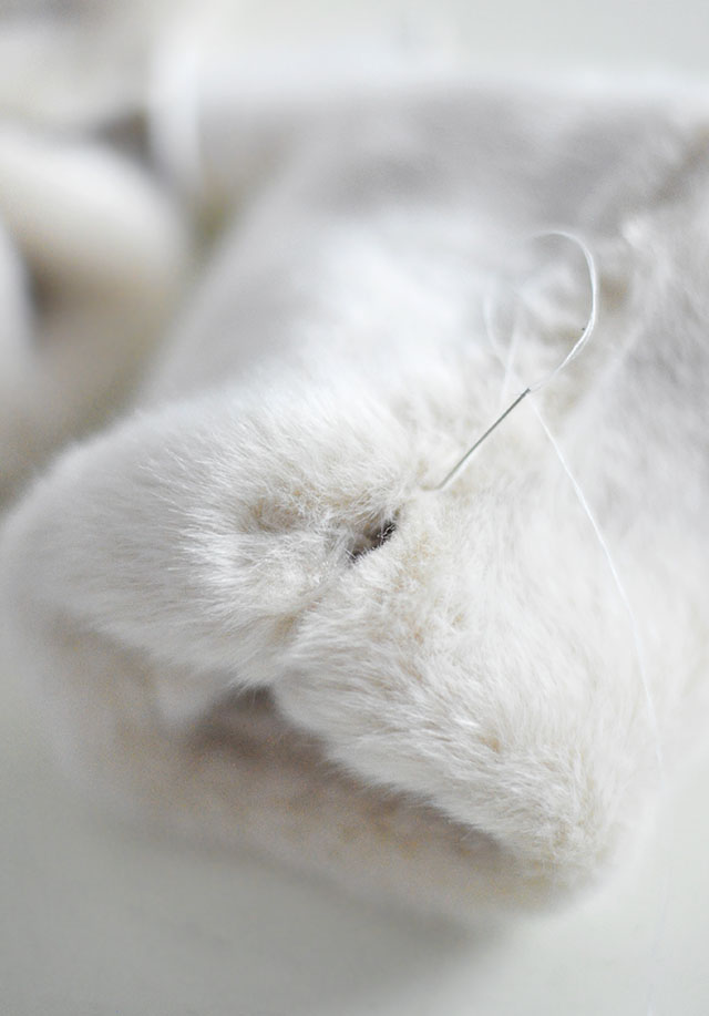 DIY Faux Fur Cuffs 11