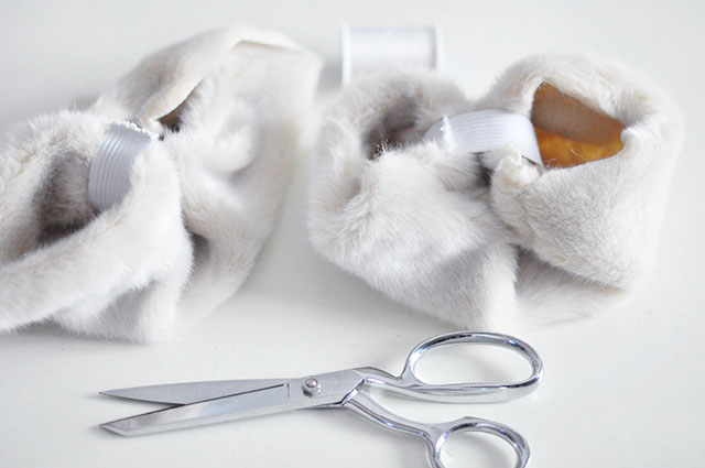 DIY Faux Fur Cuffs 8