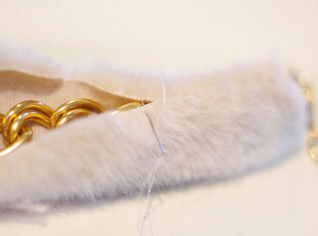 DIY Fur Collar Necklace-4