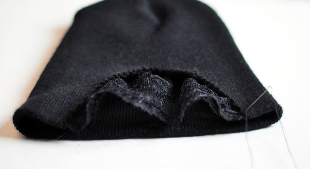 DIY Lace Front Beanie 6