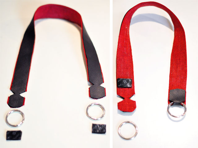 DIY Leather Harness - harley quinn arkham knight 16