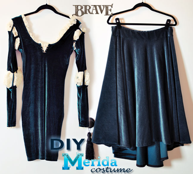 DIY Merida Brave Costume Authentic-