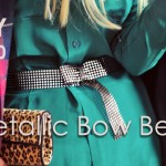 DIY Metallic Bow Belt-feature