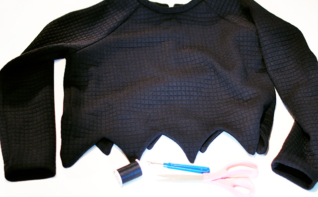 DIY Open Side Sweatshirt 1