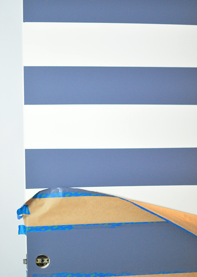 DIY Striped Door Makeover_11