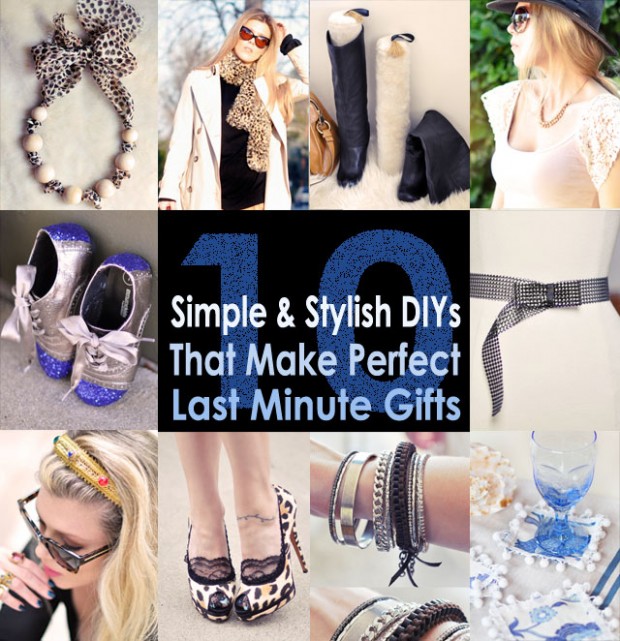 DIY gifts for the holidays fashion