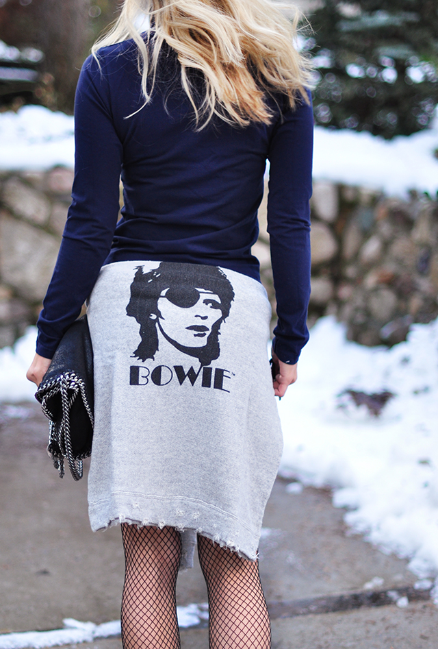 David Bowie sweatshirt_stella mccartney bag