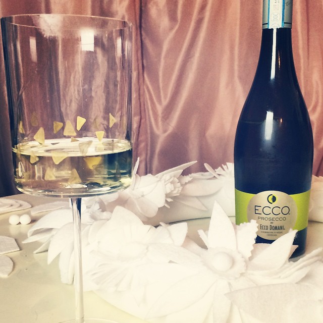 Ecco Prosecco - christmas crafting