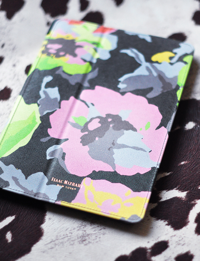 Floral ipad cover_Isaac Mizrahi