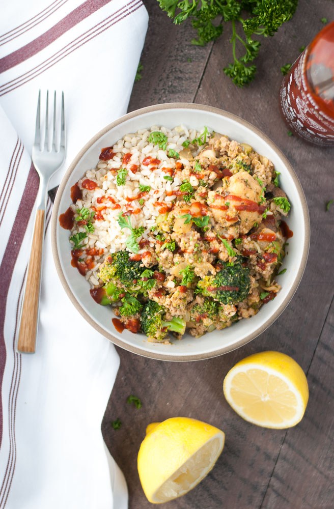 Ground-Turkey-Veggie-Brown-Rice-Bowls-5