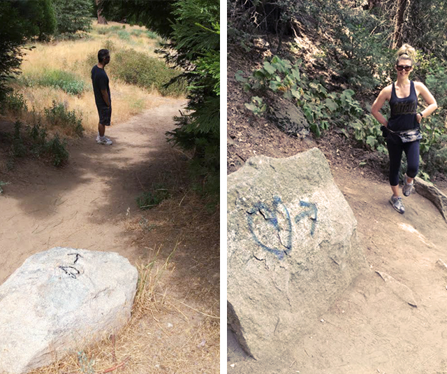 Heart Rock Trail in Crestline Ca