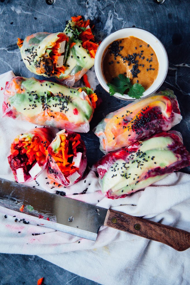 Fresh Summer Rolls - Veggie Recipes