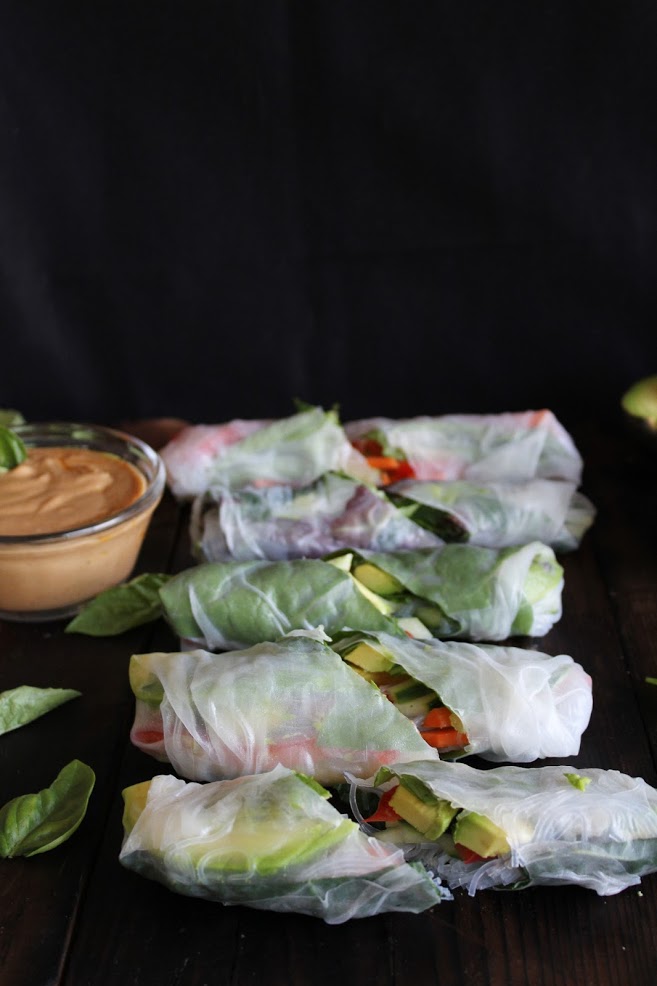 Fresh Summer Rolls - Veggie Recipes