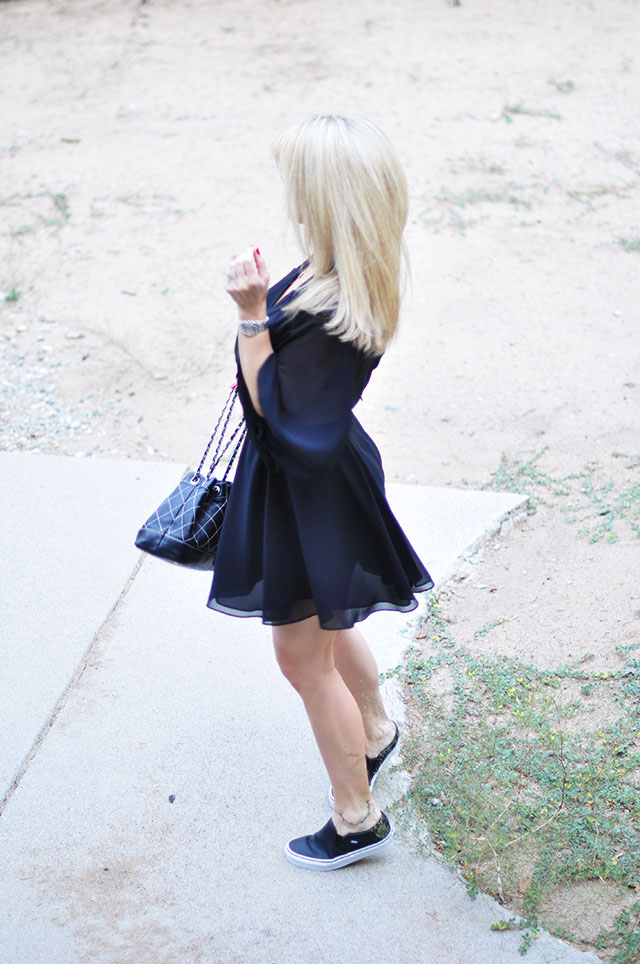 LBD+sneakers