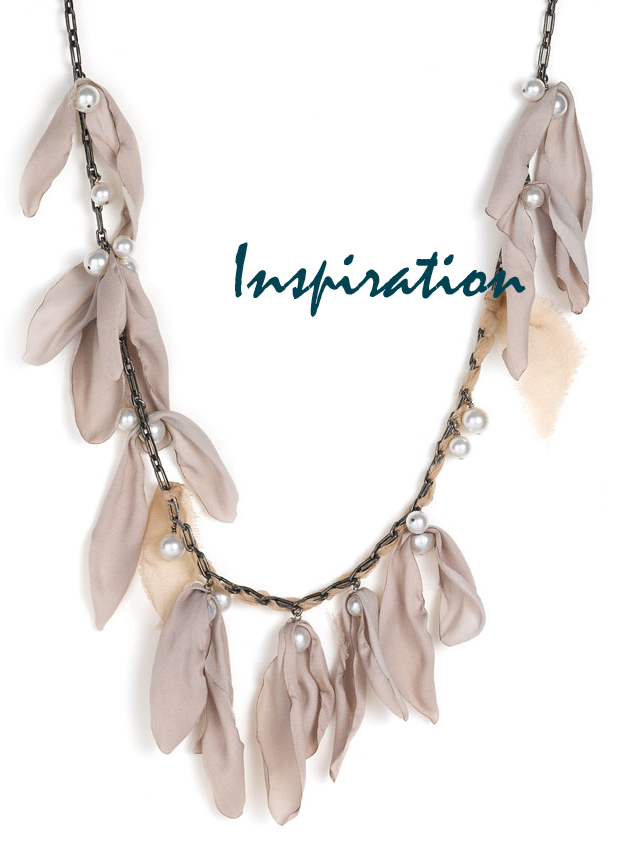 DIY Lanvin pearl chain necklace Inspiration 