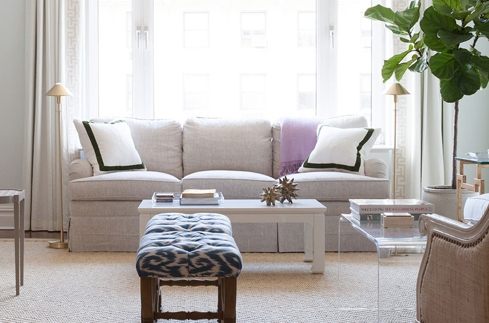 Lilly Bunn Interiors -classic living room_fiddle fig leaf