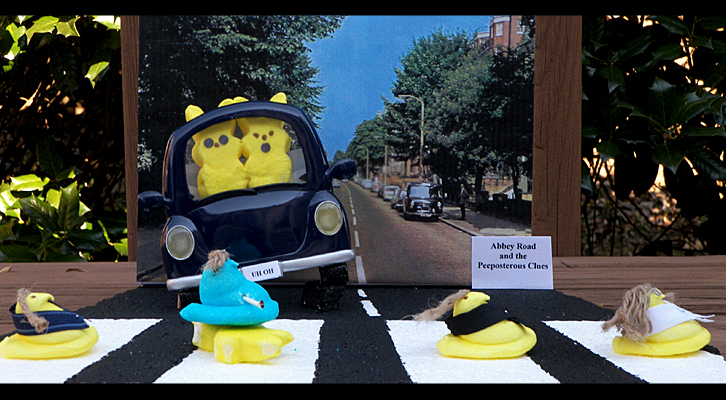 Peeps show for Easter