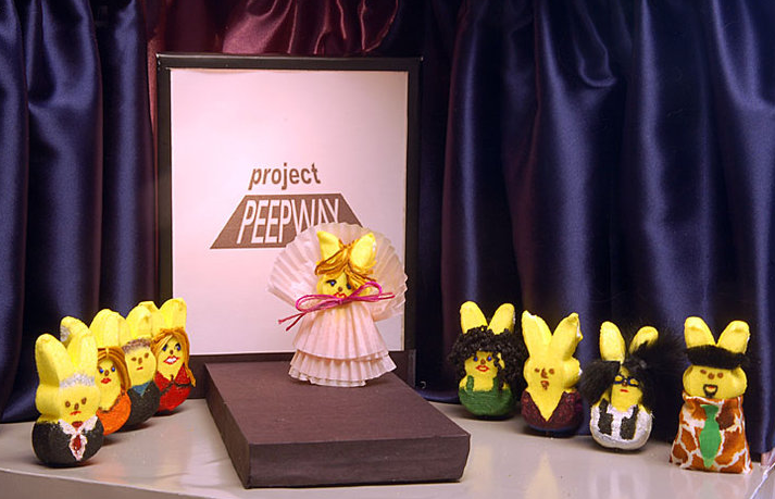 Peeps show for Easter