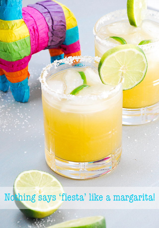 Pineapple margaritas