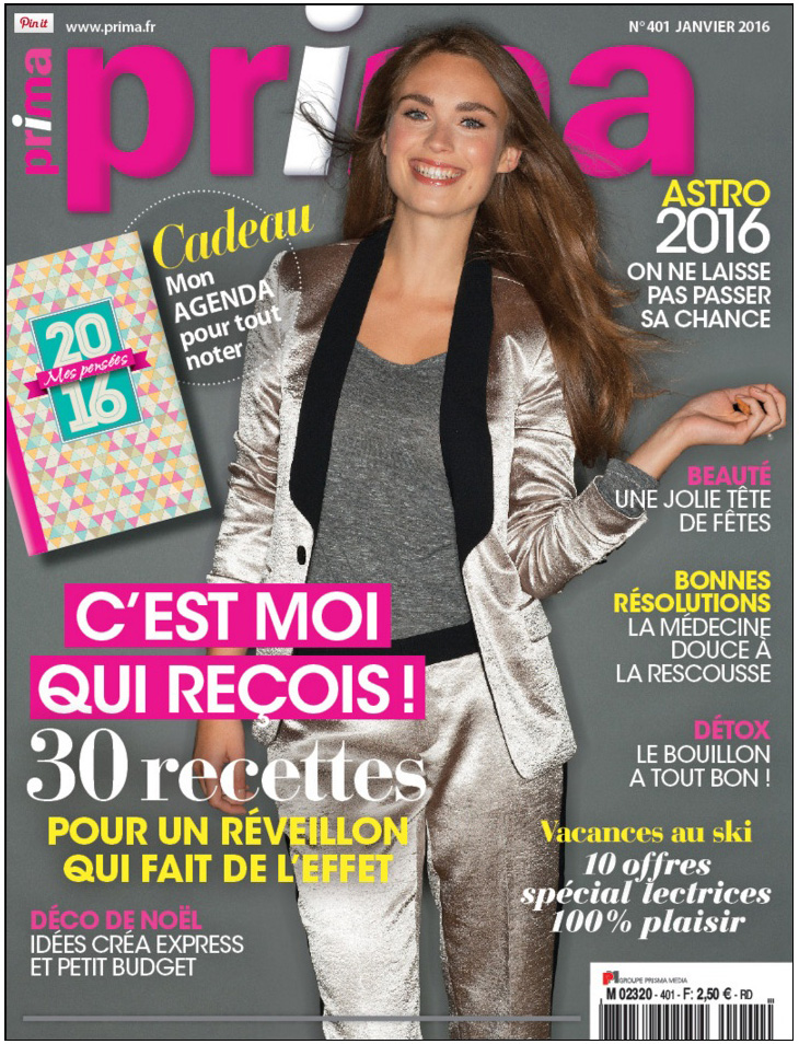 Prima janvier 2016 magazine