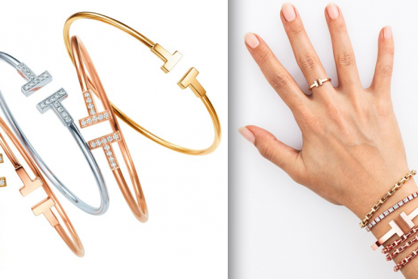 Tiffany & Co. "T" Collection Rings and Bracelets