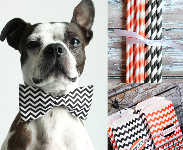 Cute Chevron Halloween Ideas