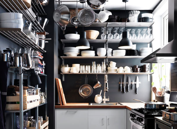 Overhead Kitchen Storage Ideas