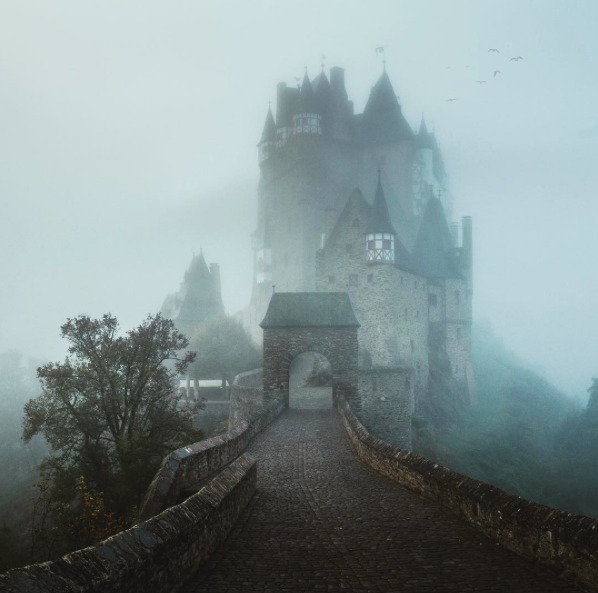 castle in the fog