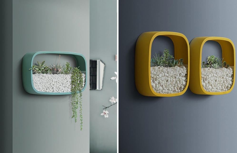 Geometric Wall Planters