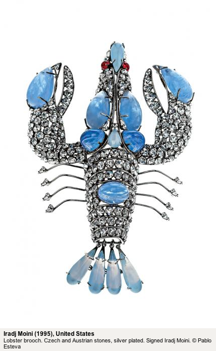 Iradj Moini Lobster brooch 1995