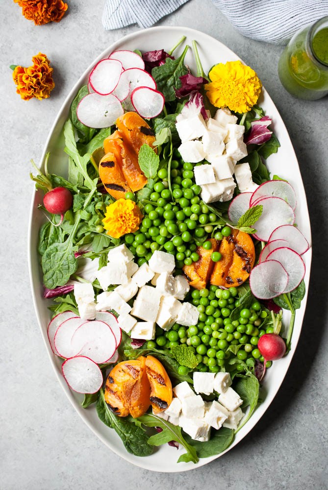 Spring-Pea-Salad-w-Grilled-Apricots-Feta-3