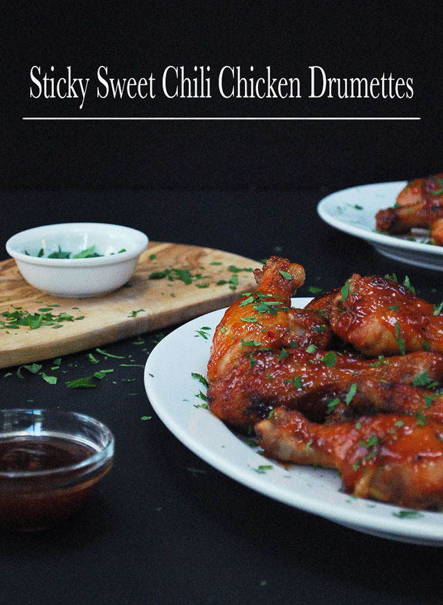 Sticky Sweet Chili Chicken Wings