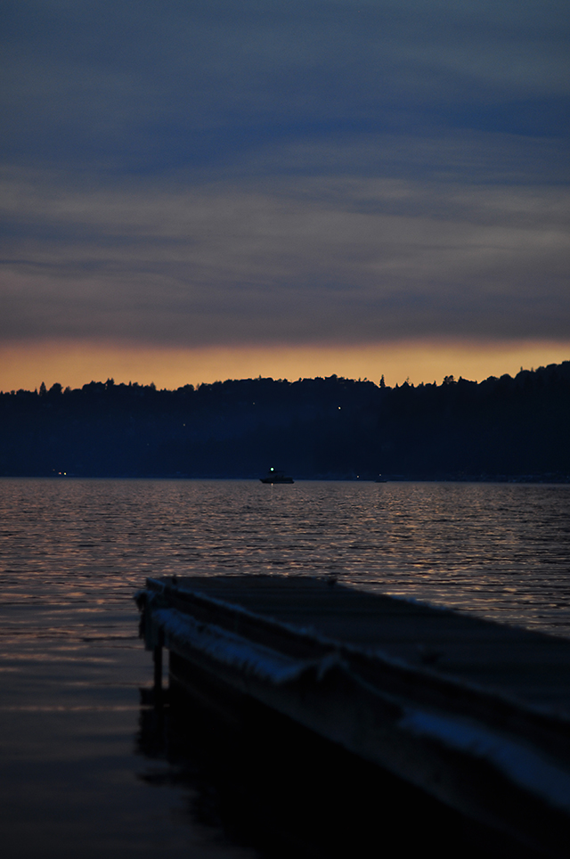 Sunset on the water_Lake Arrowhead_Summer Solstice