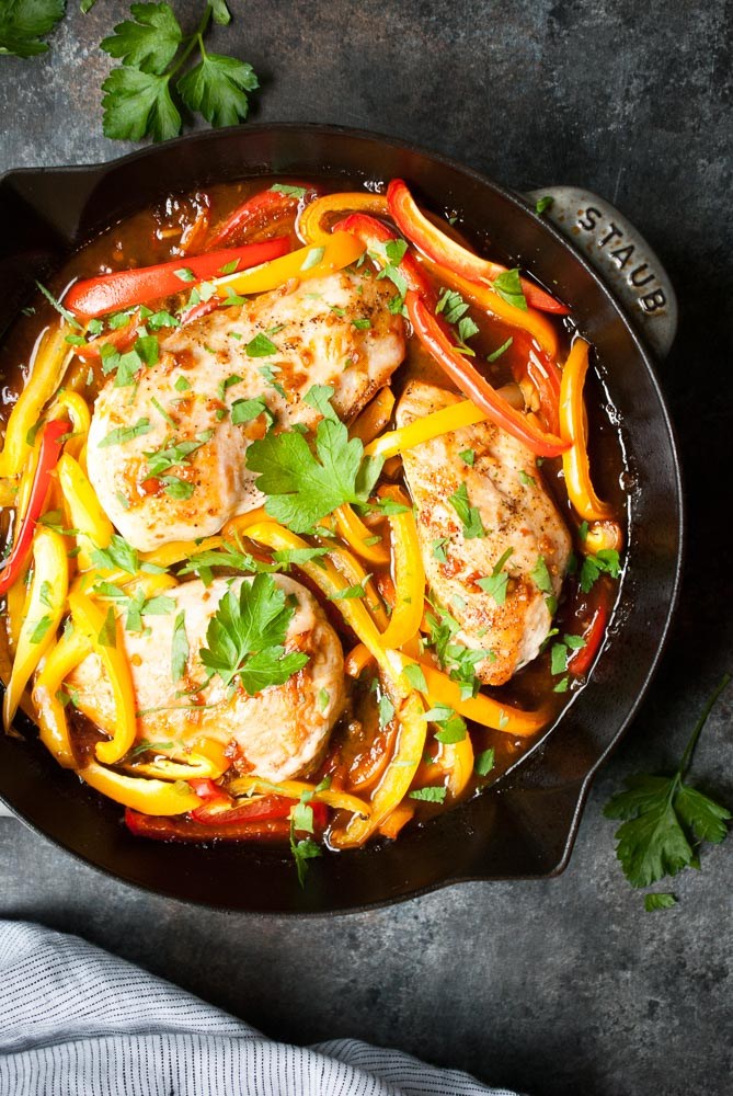 Sweet-Ginger-Glazed-Chicken-Peppers-3