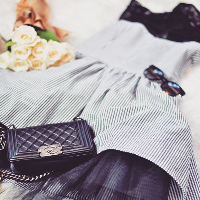 The Shelby Dress_Chanel Boy Bag