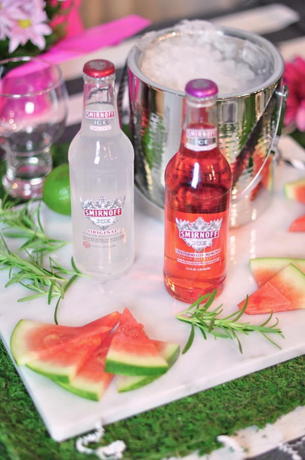 Smirnoff Ice® Watermelon Freeze FANtail Recipe for GameDay! …love Maegan