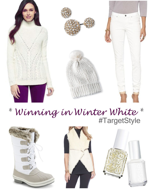 Winning in Winter White Target Style