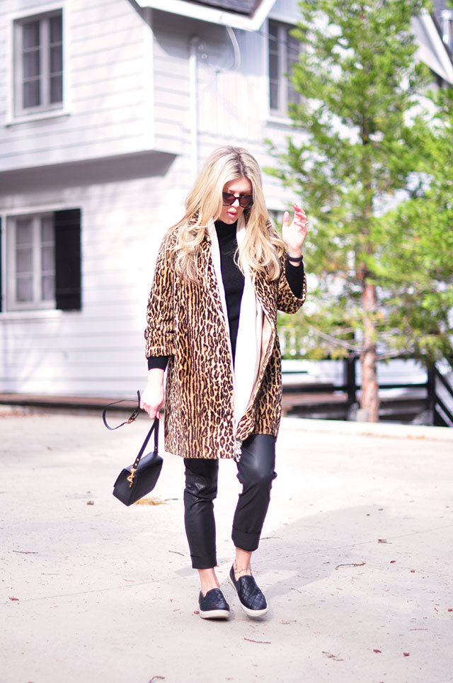 animal print + black