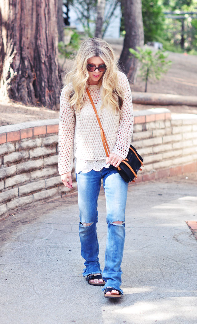 bohemian jeans -  casual weekend look