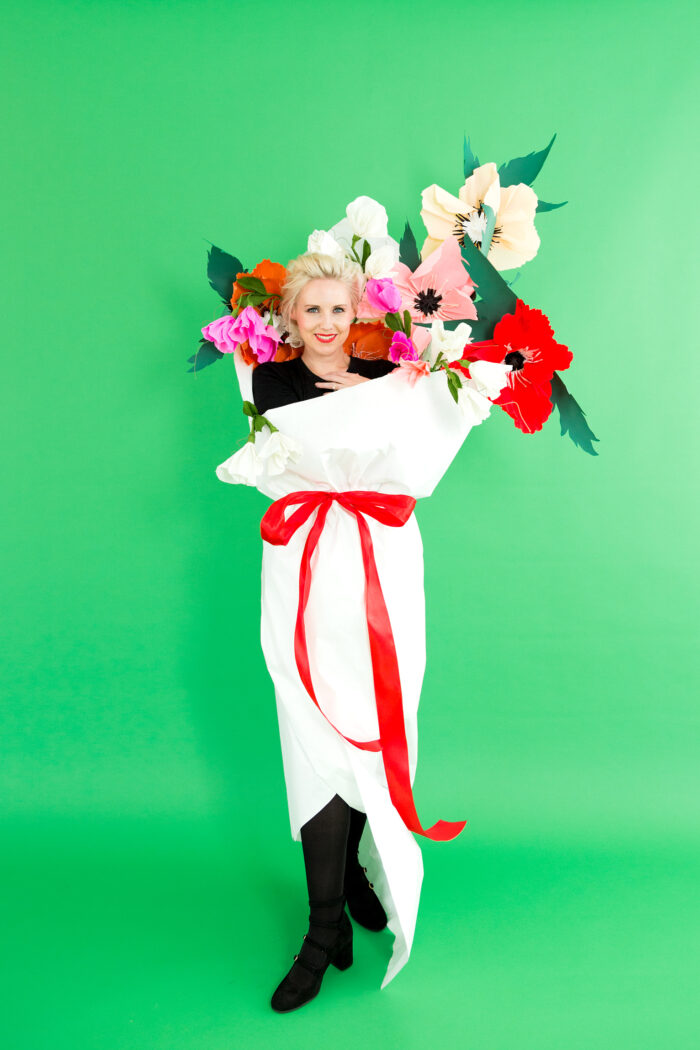 bouquet of flowers halloween costume