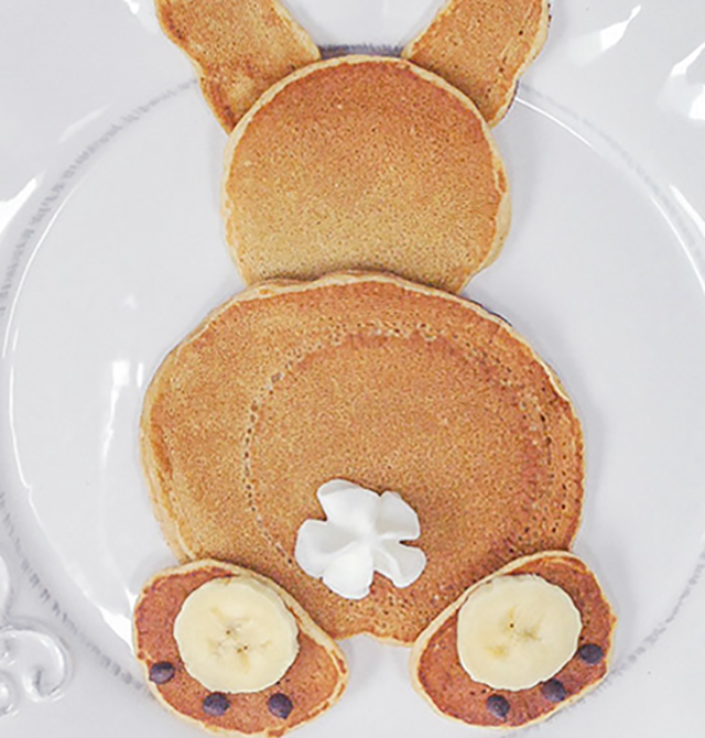 bunny pancakes for easter_1
