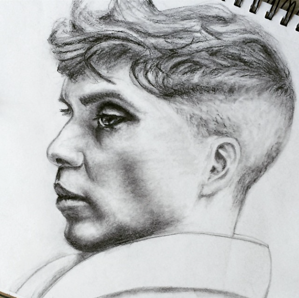 cillian murphy drawing sketch